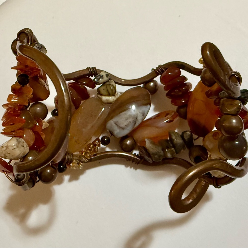 Funky Chunky Multi-Stone Bracelet - Picture 11 of 16